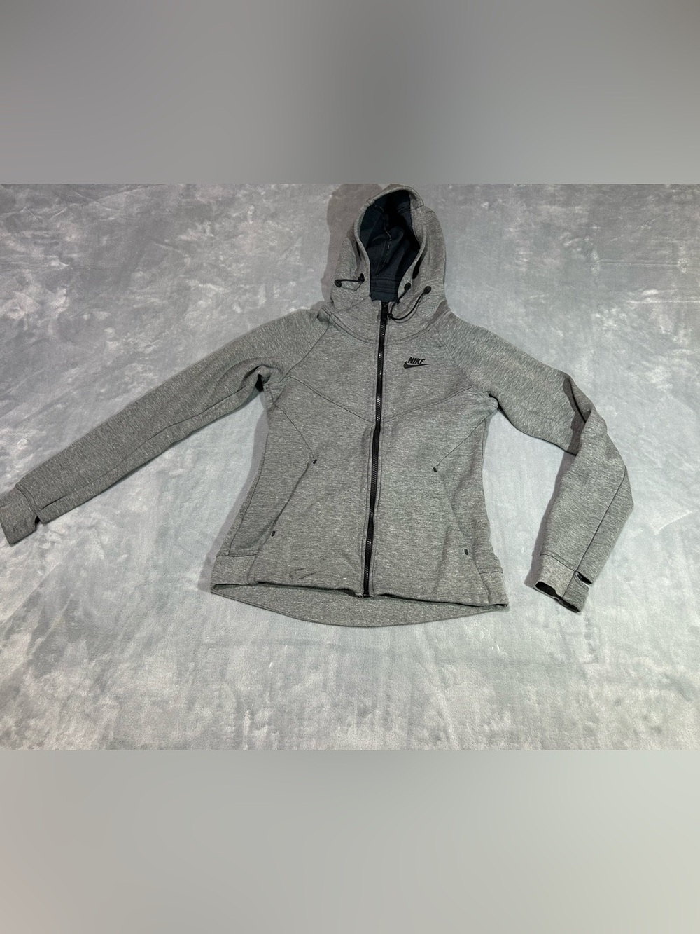 Nike Women's Tech Fleece Windrunner Full-Zip Gray Size XS
